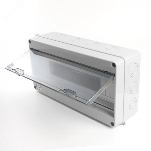 Бокс настенный 18 модулей, пластик, IP65, EBX50-1/18-65