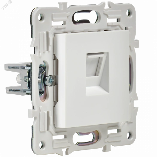 SKANDY Розетка компьютерная RJ45 кат.5E SK-K01W арктический белый IEK