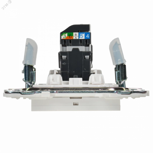 SKANDY Розетка компьютерная RJ45 кат.5E SK-K01W арктический белый IEK