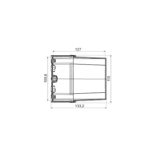 ПЛАСТ.КОРОБКА ABS 116x116x62