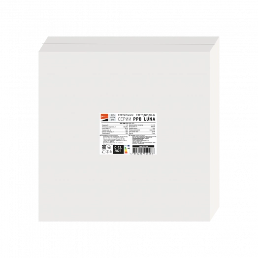 Светильник светодиодный ДБО-80w 4000К 5600Лм IP20 ''LUNA'' BLACK