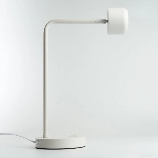 Светильник настольный 12w GX53 без лампы белый с антибликовой сеточкой