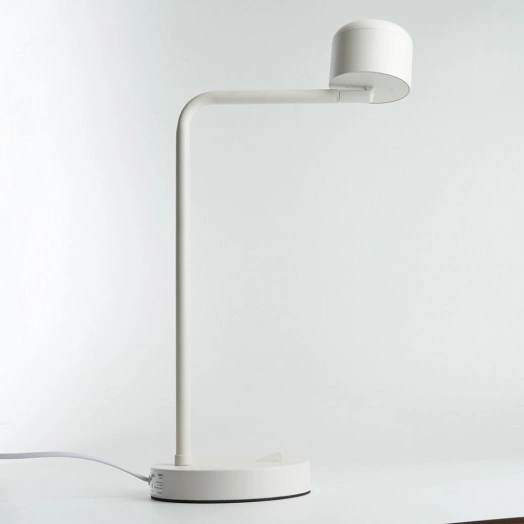 Светильник настольный 12w GX53 без лампы белый с антибликовой сеточкой