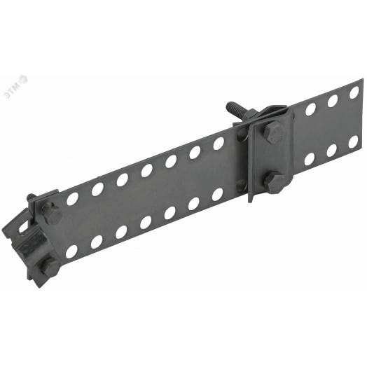 Держатель проводника круглого 5-10мм водосточная труба до 30мм оцинкованная сталь TD IEK