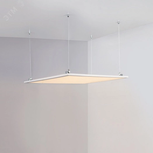 Панель IM-S600x600-40W Warm3000 (WH, 120 deg, 230V) (, IP40 Металл, 3 года)