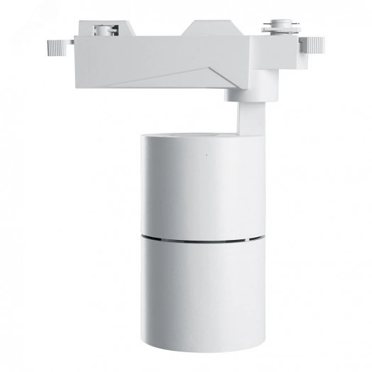 Светильник светодиодный трековый на шинопровод ДПО-30w 6400К 2700Лм белый