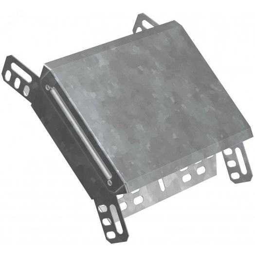 Поворот на 45град. вертикальный внешний 80х600 горячеоцинкованный