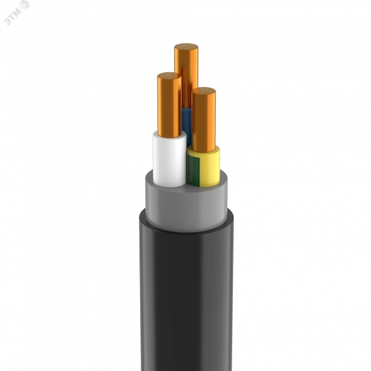Кабель силовой ВВГнг(A)-LS-ХЛ 3х1,5 ок(N,PE)-0,66 ТРТС