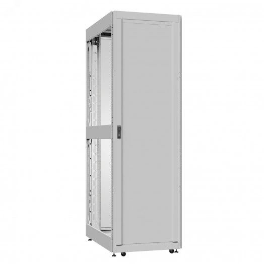 Шкаф серверный 42U 800х1000 передняя дверь: одностворчатая глухой металл IP51. задняя дверь: одностворчатая глухой металл IP51. боковые панели: без. цвет: серый RAL7035 
