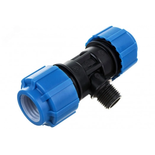 Тройник ПНД компрессионный НР 40 х 1 1/4' х 40