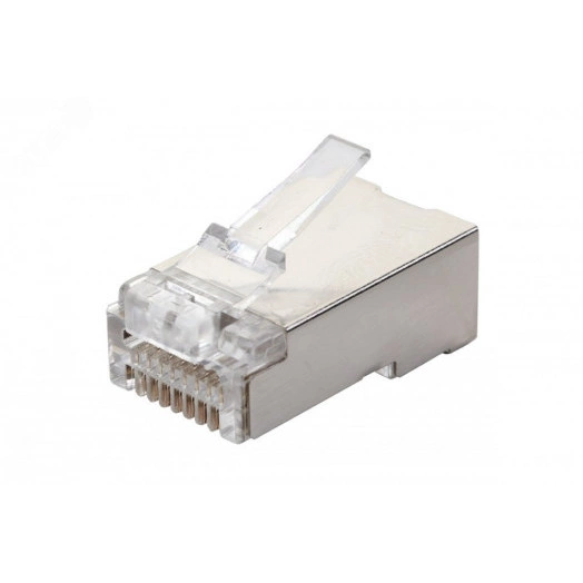 Вилка RJ45 Q-PLUG, категория 5e, FTP, для полевой установки, без цвета, 50 штук