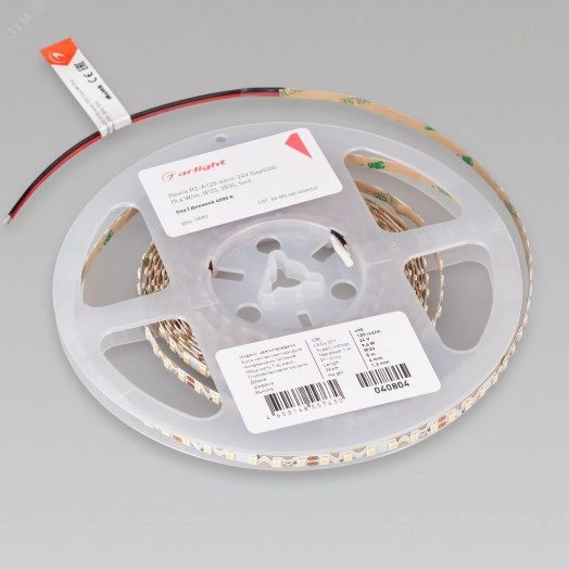 Лента RZ-A120-6mm 24V Day4000 (9.6 W/m, IP20, 2835, 5m) (Arlight, -)