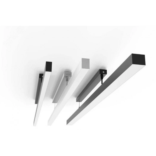 Светильник светодиодный ДСО-Qubo-line подв 20 1,5м 45Вт 4000К черный опал