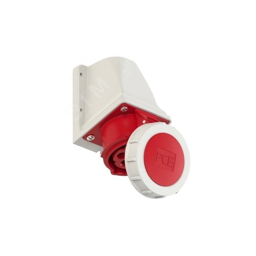 Розетка настенная 16А/400V/3P+N+E/IP67