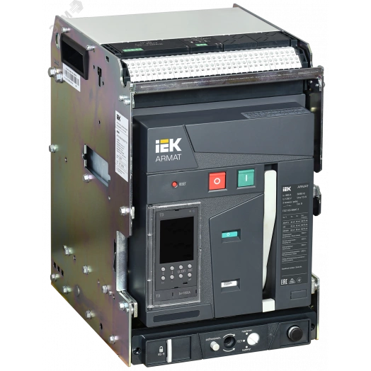 ARMAT Воздушный автоматический выключатель выдвижного исполнения 3P типоразмер B 85кА 1000А расцепитель TD с комплектом аксессуаров 220В: мотор привод катушка включения катушка отключения