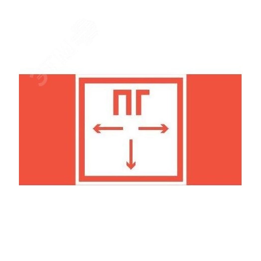 пиктограмма ''ПОЖАРНЫЙ ГИДРАНТ'' 180х90мм для аварийно-эвакуационного светильника Compact