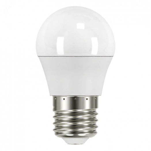 Лампа светодиодная LED 6.5 Вт 550 лм 6500К AC150-265В E27 шар P45 холодная  Black Gauss