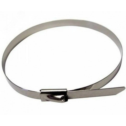 Хомут кабельный металлический 100х4,6мм для крепления термокабеля 100шт.