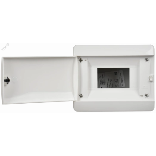 Корпус пластиковый встраиваемый на 6 модулей ЩРВ-П-6 IP41 UNION Compact белая дверь