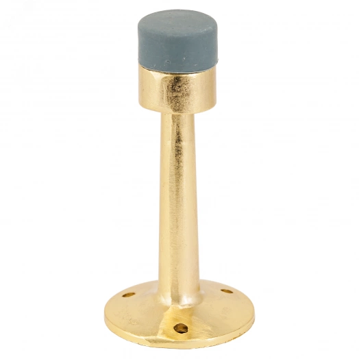 Ограничитель дверной настенный, СТАНДАРТ 3055 GP прямой золото