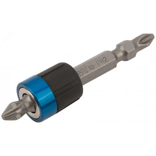 Адаптер для шурупов магнитный WP Профи + 1 бита двухсторонняя