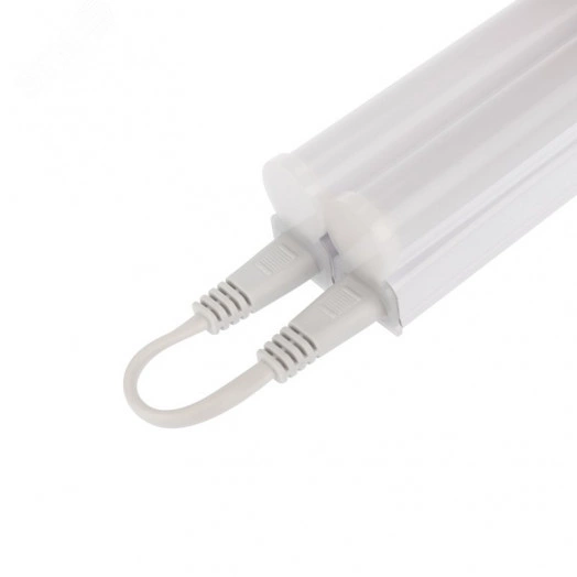 Светильник линейный T5 16Вт IP20 4000K нейтральный свет 1179мм с выключателем и соединителем