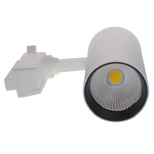 Светильник-прожектор ULB-Q277 30W/4000К WHITE светодиодный трековый 2300 Лм Белый свет (4000К) Корпус белый ТМ Volpe¶