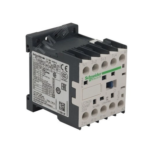 Контактор бесшумный K 4Р (4 НО) AC1 25A 220V 50/60 ГЦ винтовой зажим