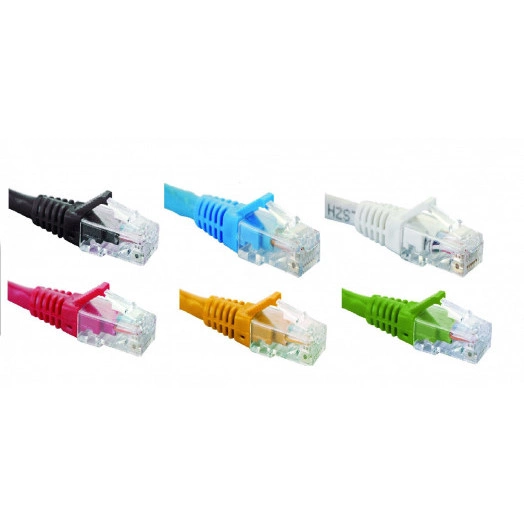 Шнур 21DU50EBU коммутационный кат. 5e U/UTP Синий