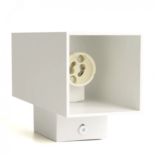 Светильник ДБО 2хGU10 вверх/вниз без ламп белый