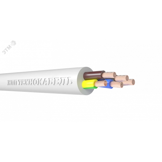 Провод ПВСнг(А)-LS 5х4(4х4+1х4) ТРТС