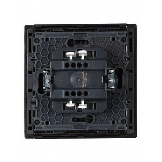 FORTE&PIANO Выключатель 1-клавишный 10А FP101 черный IEK