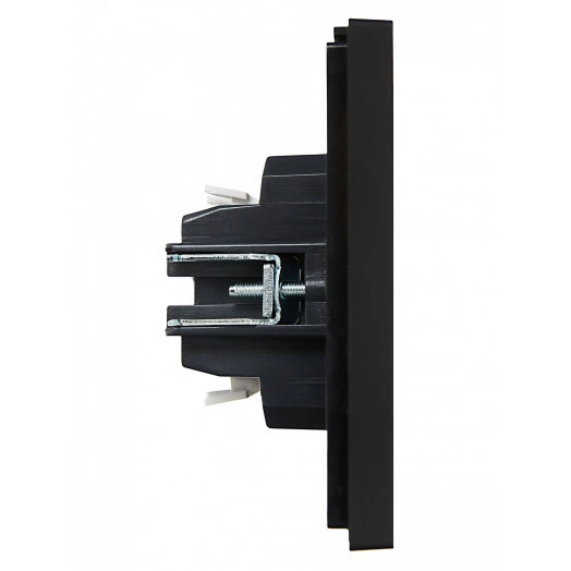 FORTE&PIANO Выключатель 1-клавишный 10А FP101 черный IEK