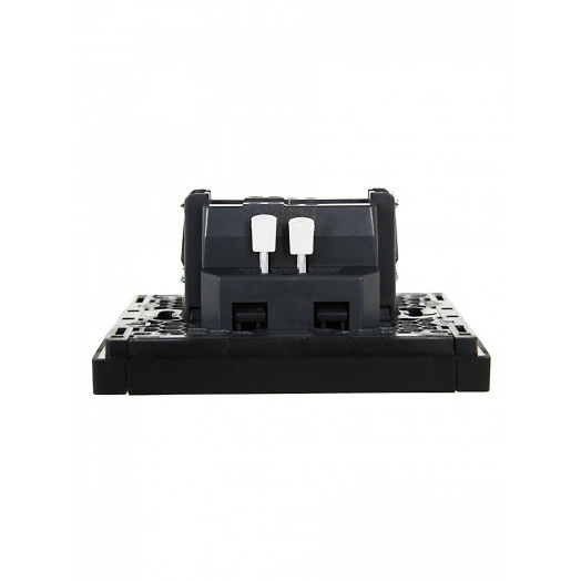 FORTE&PIANO Выключатель 1-клавишный 10А FP101 черный IEK