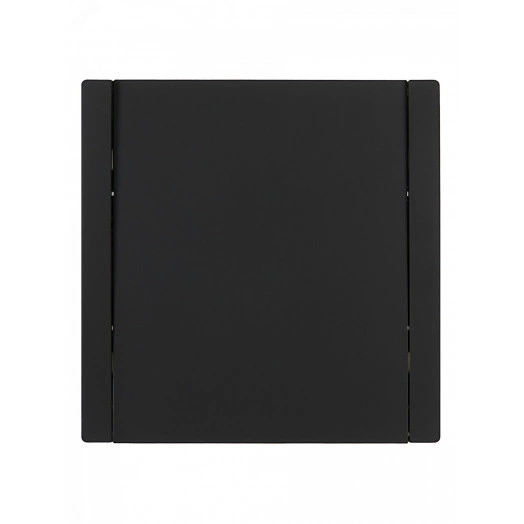 FORTE&PIANO Выключатель 1-клавишный 10А FP101 черный IEK