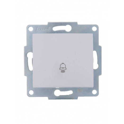 KARINA Кнопка звонка белый (10шт/120шт)