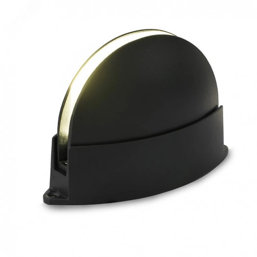 Светильник светодиодный 6w 4000К IP54 черный