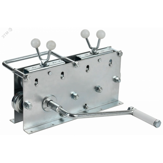 Машинка для выравнивания пруток/полоса ручной привод 9 роликов IEK