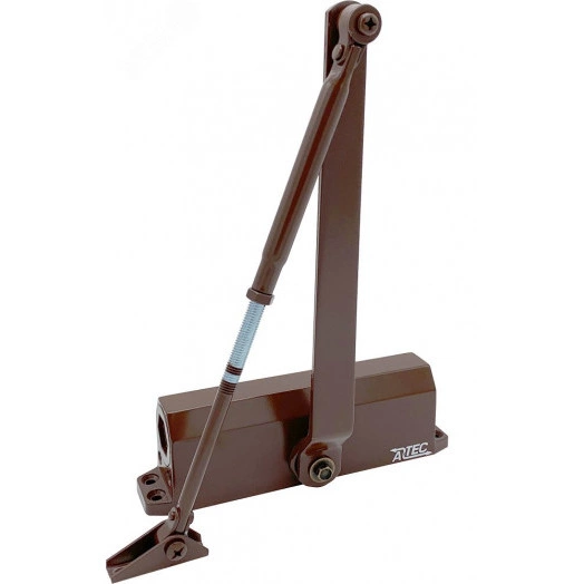 Доводчик дверной (цвет коричневый, до 120кг)