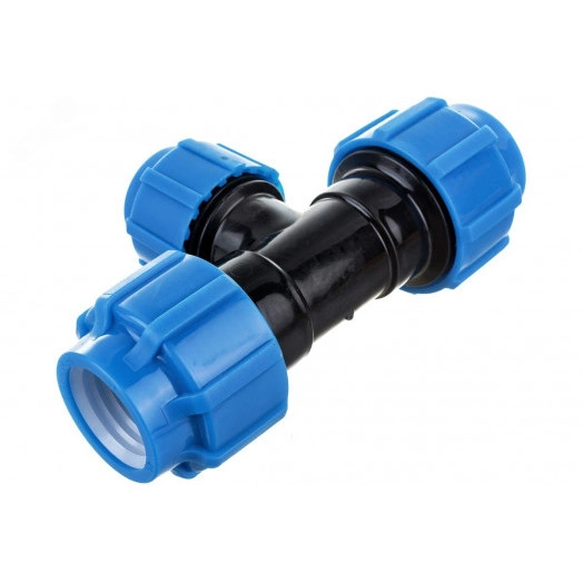 Тройник ПНД компрессионный 40 х 32 х 40