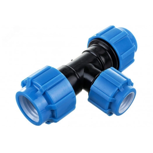 Тройник ПНД компрессионный 40 х 32 х 40