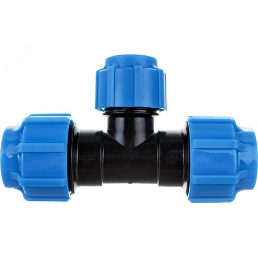 Тройник ПНД компрессионный 40 х 32 х 40