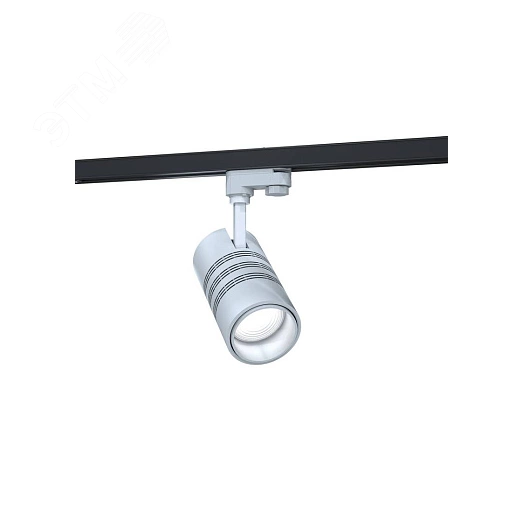 Светильник L-spot 10Вт диаграмма К15-Г60 3000K на шинопровод 220AC IP20 серый