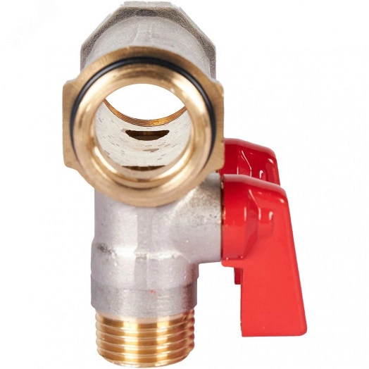 Коллектор с шаровыми кранами 3/4', 2 отвода 1/2' (красные ручки)