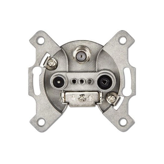 Розетка тв-спутник SAT-TV-FM  оконечная. Механизм.