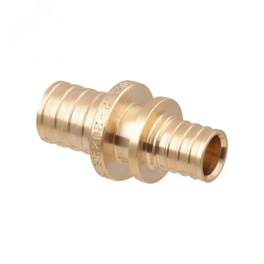 Муфта аксиальная латунная переходная 20x25