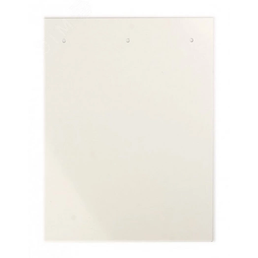 Табличка полужесткая для маркировки оболочек. Клейкое основание. ПВХ. Белая (1 шт на 1 листе)