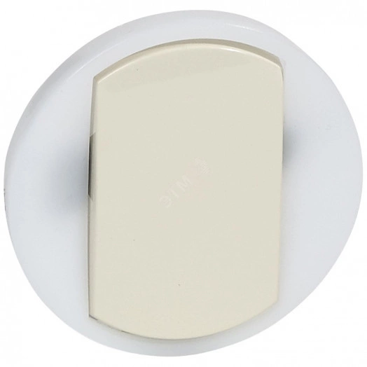 Celiane Лицевая панель выключателя/переключателя 067001/02/31/32 с контурной подсветкой слоновая кость