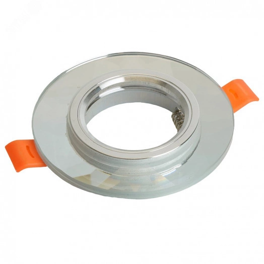 Светильник ИВО-50w 12в G5.3 серебро/серебро