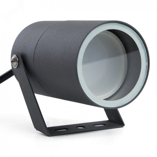 Светильник ДБУ GU10 без лампы наклонный IP54 серый